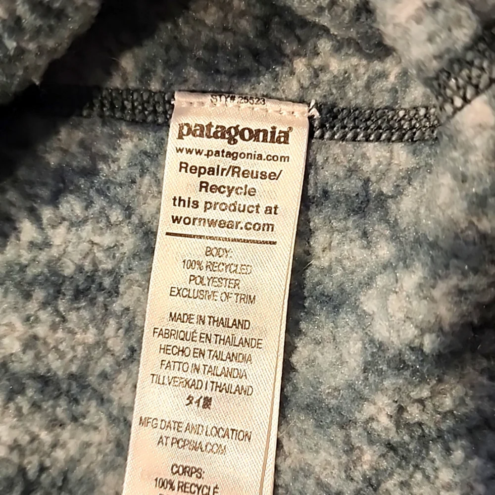 Patagonia Men Better Sweater 1/4 Zip Small - Picture 3 of 3